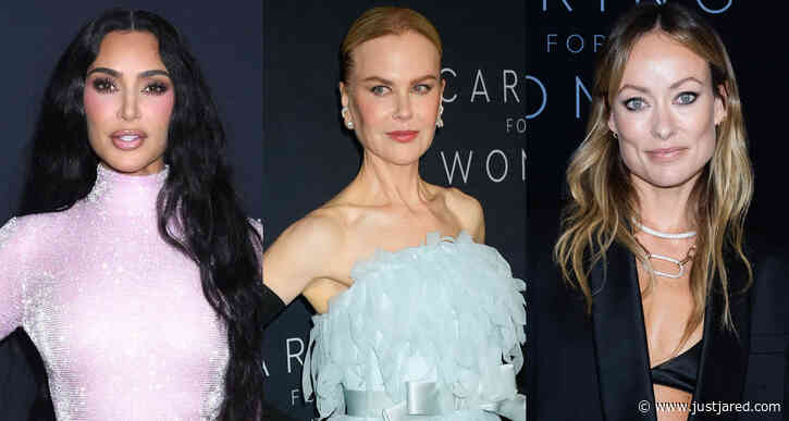 Kim Kardashian, Nicole Kidman, & Olivia Wilde Step Out in Style for Kering Caring for Women Dinner 2023 in NYC