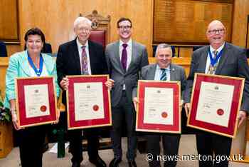 AFC Wimbledon founder given freedom of Merton