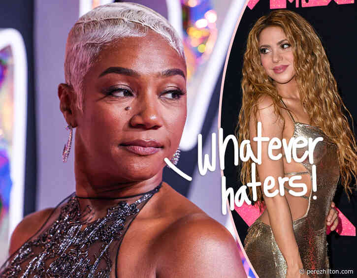 Tiffany Haddish Fires Back At Critics Accusing Her Of ‘Harassing’ Shakira At VMAs!