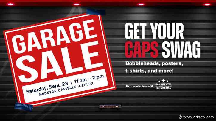 Washington Capitals to host charity ‘garage sale’ in Ballston this weekend