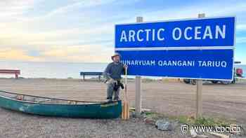 He completed a 3,000 km solo canoe trip through N.W.T. — with help from a stranger at his lowest point