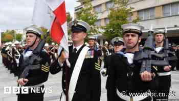 Plymouth naval parade plans changed due to bad weather