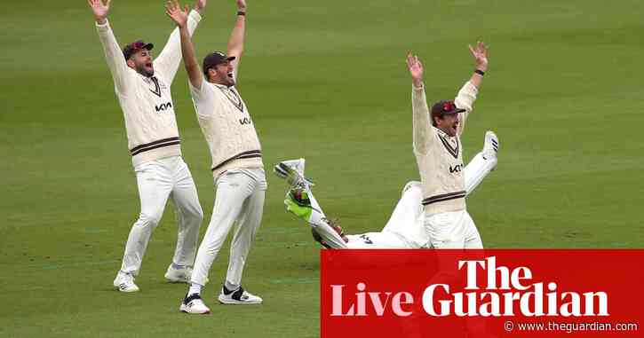 Surrey v Northamptonshire, Essex v Hampshire, and more: county cricket – live
