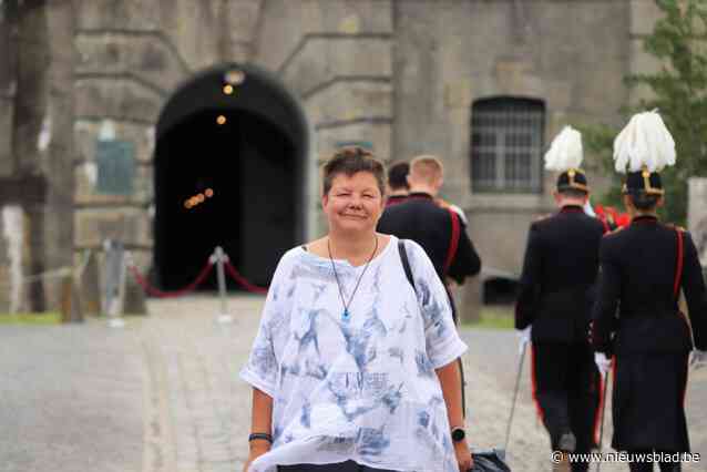 Fabienne Arras (56) werd gids in Fort van Breendonk om haar vader Marcel te eren die er bijna doodgemarteld werd