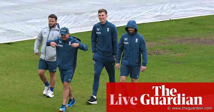 England v Ireland: first men’s cricket ODl abandoned after heavy rainfall – live