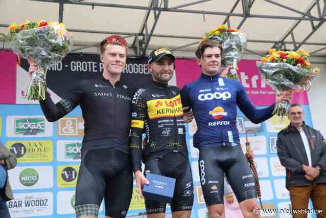 Duitser Joshua Huppertz wint in Flandrien-weer in Stekene, Michiel Coppens haalt opnieuw top tien: “Ik denk niet dat er meer in zat”