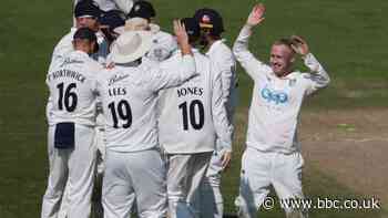 County Championship: Durham earn enough points to seal Division Two title