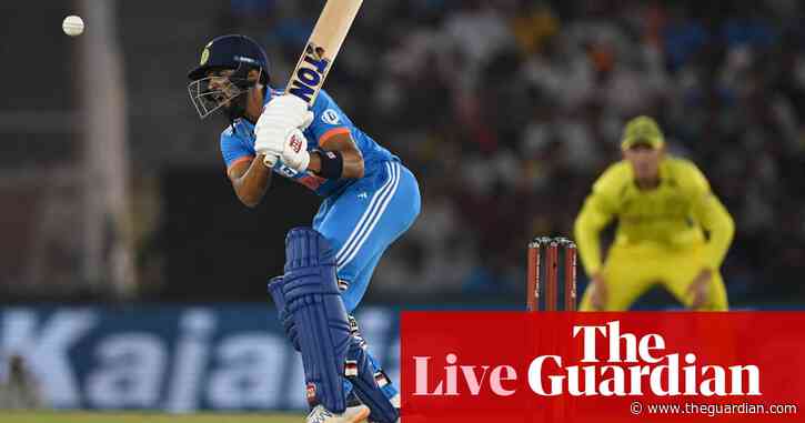 India beat Australia in first one-day international – live