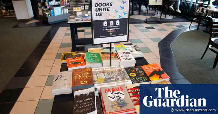 ‘Eating away at democracy’: book bans in US public schools rise by a third in a year