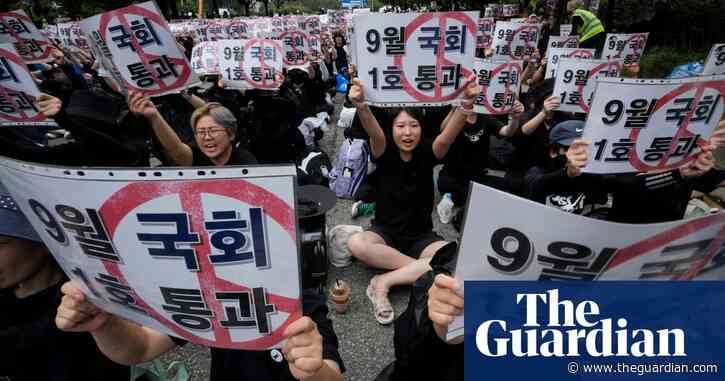 South Korea passes law to protect rights of teachers after mass protests over abuse from parents
