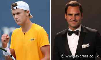 Roger Federer leaves leading European ace 'starstruck' after 'mentioning my name'