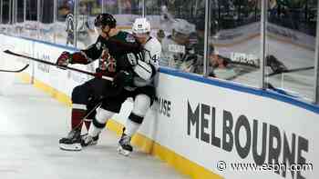 Coyotes beat Kings in Australia after ice issues