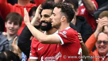 Liverpool 3-1 West Ham: Reds go second after Mo Salah, Darwin Nunez and Diogo Jota help secure comfortable victory over Hammers