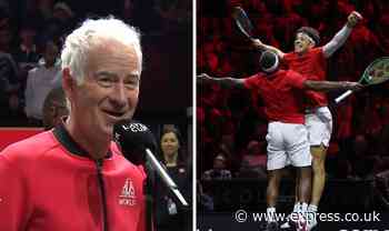 John McEnroe rubs in Team World's victory at Laver Cup as Europe left embarrassed