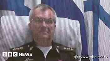 Russia shows video to prove top commander is alive