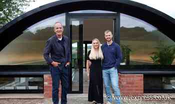 Grand Designs couple go £500,000 over budget to transform old reservoir into family home