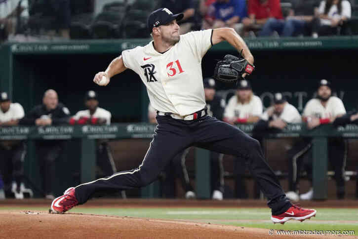 AL West Notes: Scherzer, Rangers, A’s, Schanuel