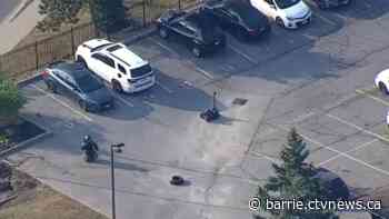 Police search for answers after IED explosion in Barrie, Ont. parking lot