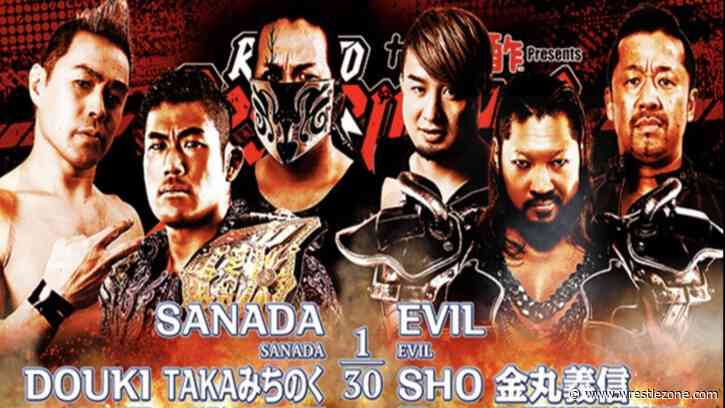 NJPW Road To Destruction Results (9/28): SANADA, EVIL, More