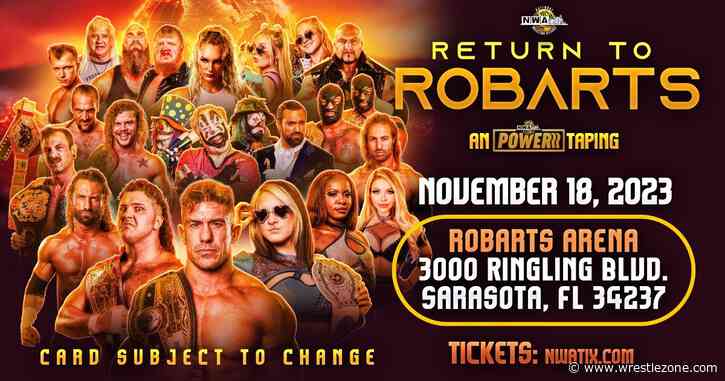 NWA Announces ‘Return To Robarts’ NWA Powerrr Taping
