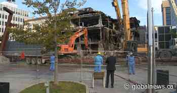 City confirms Regina heritage building fire was deliberately set