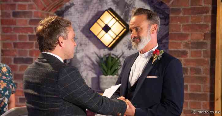 Coronation Street spoiler video shows heart soaring moment that dying Paul walks down the aisle