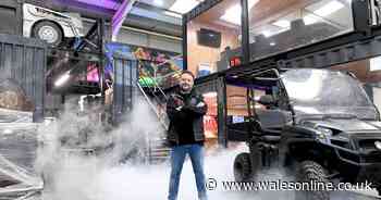 The Welsh warehouse where special effects for the world's biggest TV shows and films are created