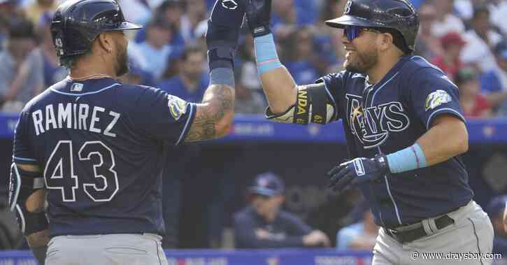 Rays 12, Blue Jays 8, : Resilient Rays cap off tumultuous season with 99th win