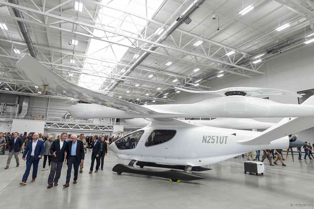 BETA unveils its electric aircraft production facility in South Burlington 
