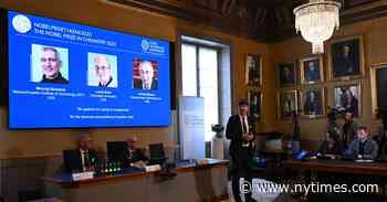 Chemistry Nobel Prize Revealed in Media Hours Early