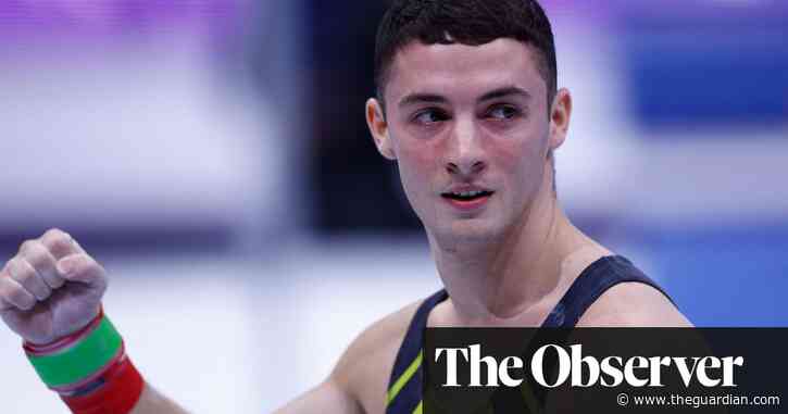 Rhys McClenaghan claims pommel horse gold after Max Whitlock’s fall