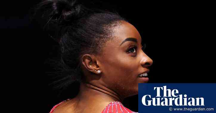 Biles comes fifth in bar finals but all-round gold caps astonishing comeback