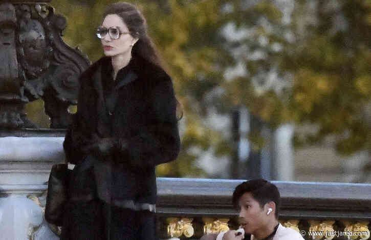 Angelina Jolie's Son Pax Spotted Working on New Movie 'Maria' Alongside Her (Photos)