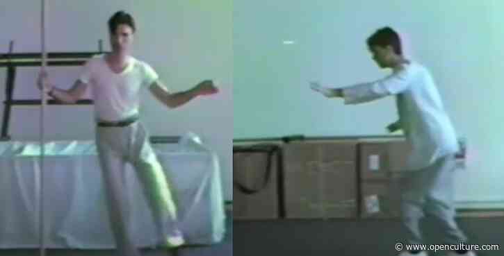 Watch David Byrne Practice His Dance Moves for Stop Making Sense in Newly Released Behind-the-Scenes Footage