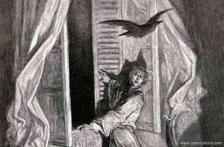 Gustave Doré’s Magnificent Illustrations of Edgar Allan Poe’s “The Raven” (1884)