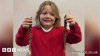 Merthyr boy, 9, donates hair after recovering from cancer