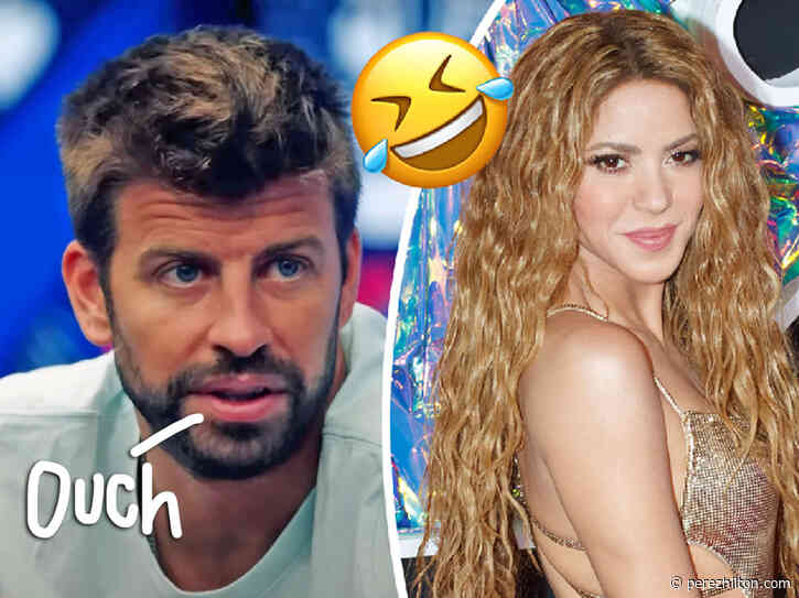 Shakira Fans Roast Gerard Piqué For Falling Into Stage Hole: ‘Karma!’