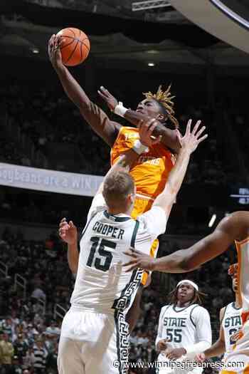 No. 9 Tennessee Holds On To Beat No. 4 Michigan St 89-88 In Charity ...