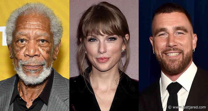 Morgan Freeman Weighs In on Taylor Swift & Travis Kelce's Romance