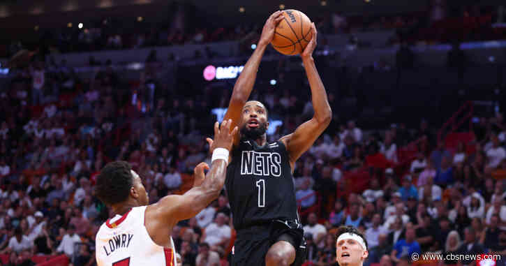 Nets rally in 2nd half, top Heat to add to Miami's miserable 1-4 start