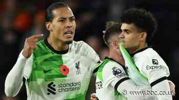 Luton Town 1-1 Liverpool: Luis Diaz ends emotional week with late Liverpool equaliser