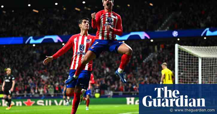 Griezmann and Morata lead Atlético Madrid’s thrashing of 10-man Celtic