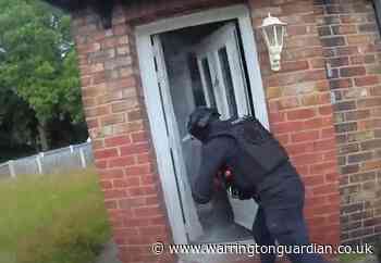 Video shows moment man is tasered in Cheshire Police drug raid