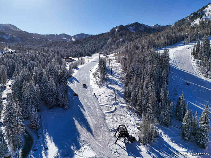 Utah Ski Resort Announces Surprise, Earlier Than Expected Opening Date