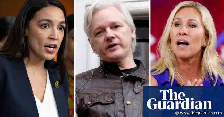 Alexandria Ocasio-Cortez and Marjorie Taylor Greene unite in push to free Julian Assange