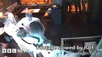 CCTV shows Tom Daley's husband Dustin Lance Black in nightclub scuffle