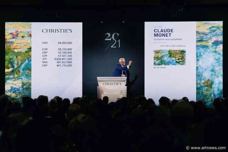 Christie’s Robust 20th Century Sale Nets $640.8 Million, with Six Auction Records 