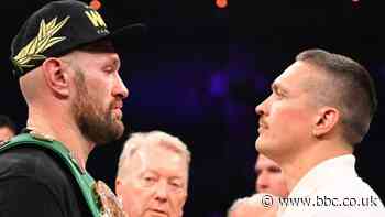 Oleksandr Usyk v Tyson Fury: Ukrainian hopes fight will happen in February