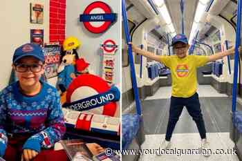 8 year old London Tube superfan smashes viral game