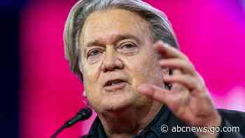 Trump ally Steve Bannon appeals conviction in Jan. 6 committee contempt case